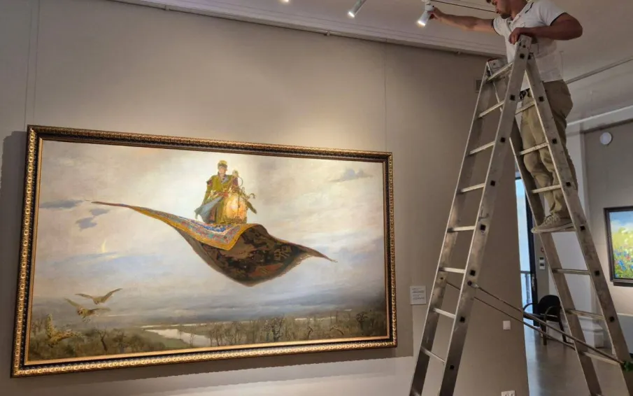 «Ковер-самолет» Виктора Васнецова вернулся в основную экспозицию Нижегородского художественного музея